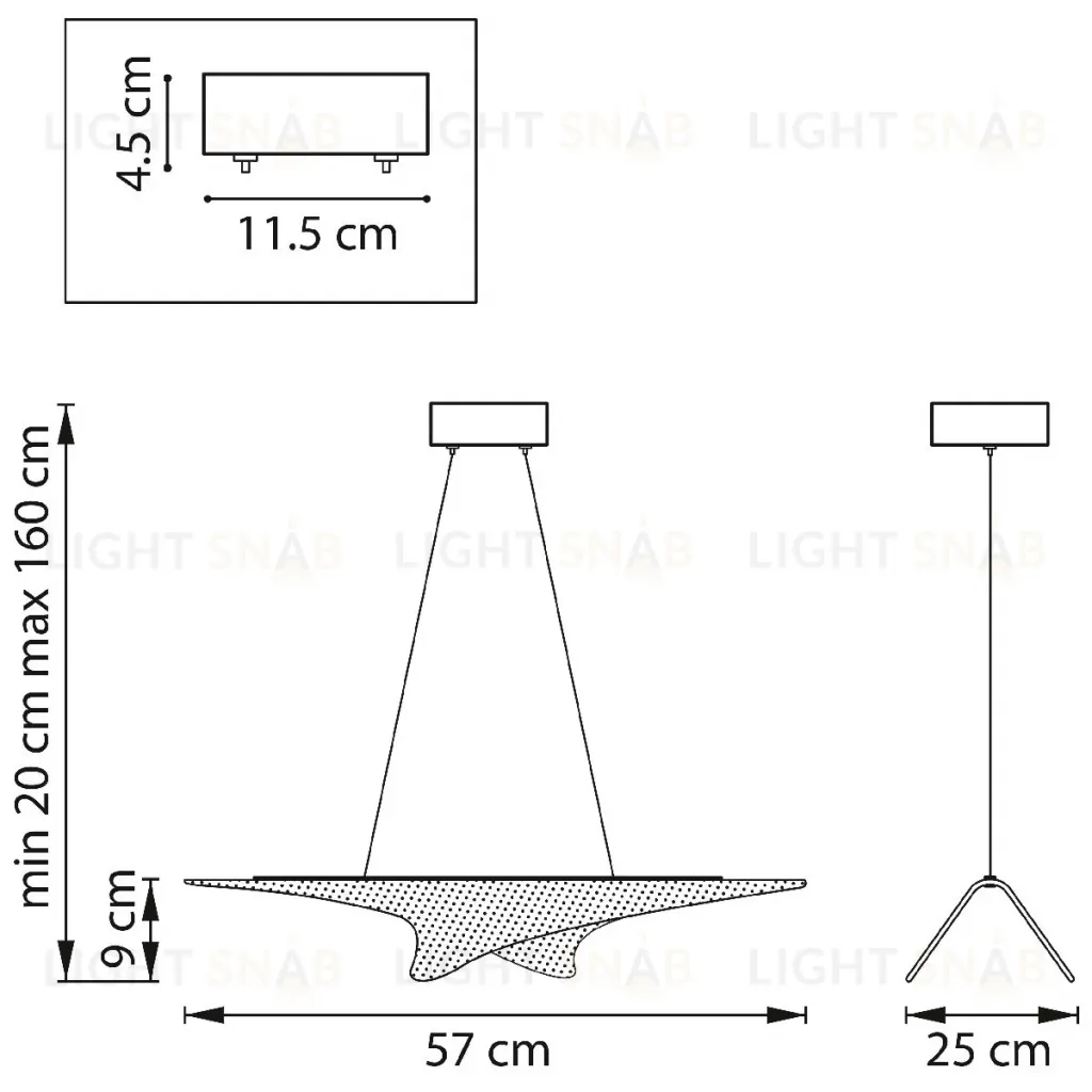 Подвесная люстра Lightstar Varese 731303 731303
