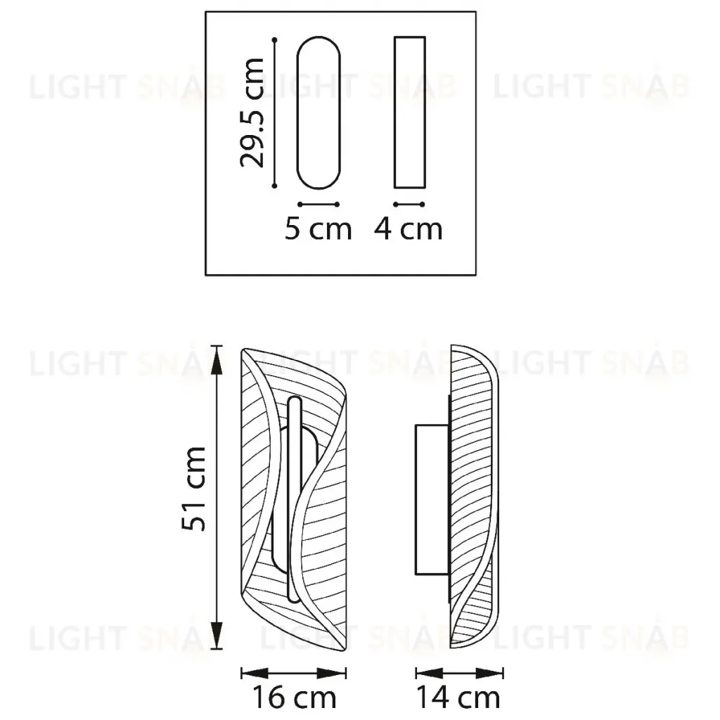 Настенный светильник Lightstar Varese 731663 731663