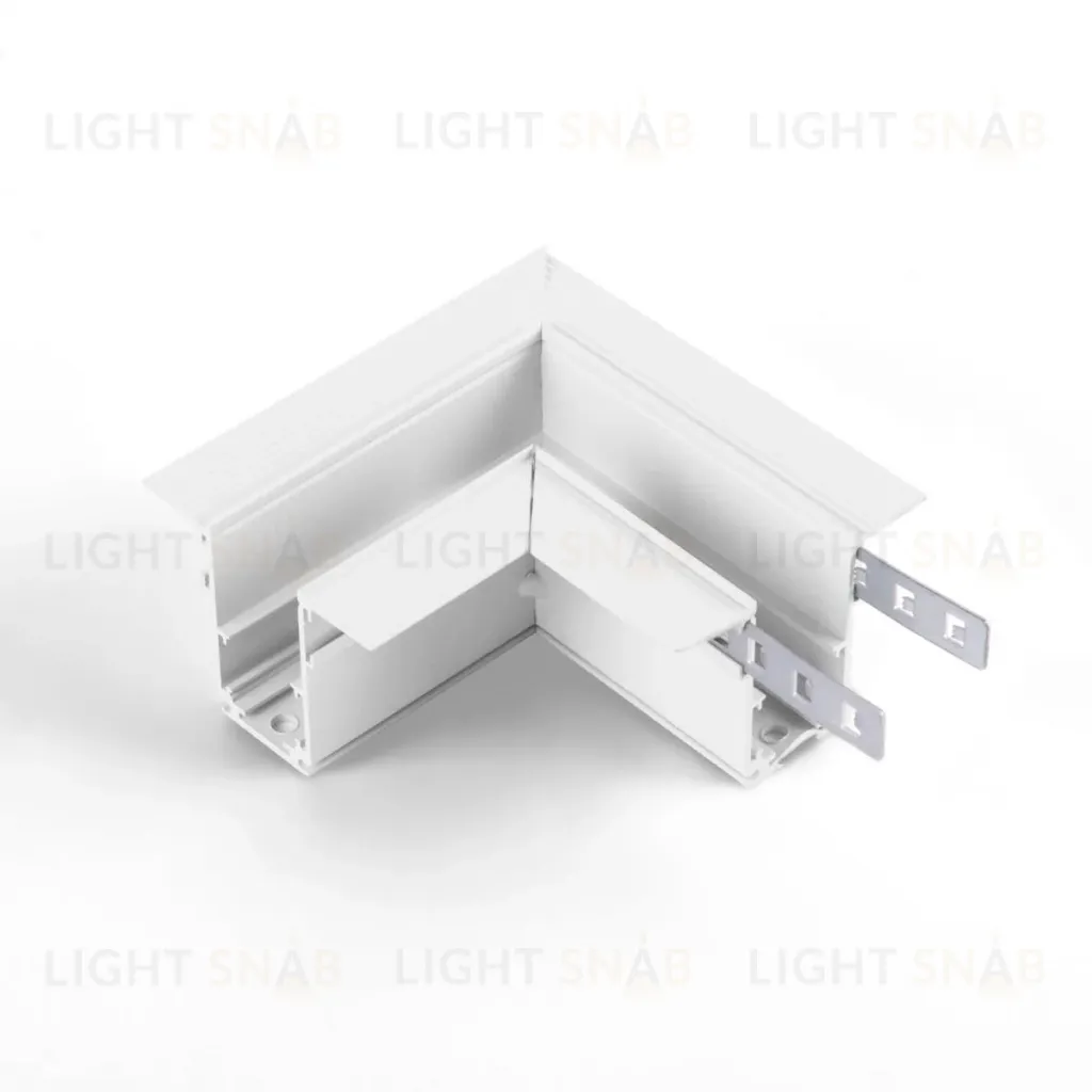 Коннектор угловой для встраиваемого магнитного шинопровода Elektrostandard Slim Magnetic 85092/11 4690389190612 a062193 4690389190612