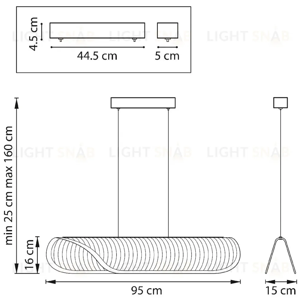 Подвесная люстра Lightstar Varese 731413 731413