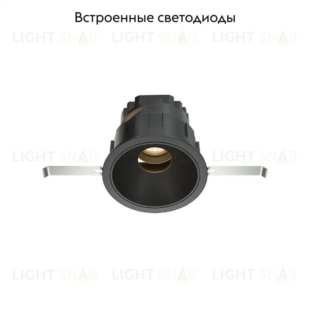 Встраиваемый светильник Maytoni Wise DL057-10W3K-B DL057-10W3K-B