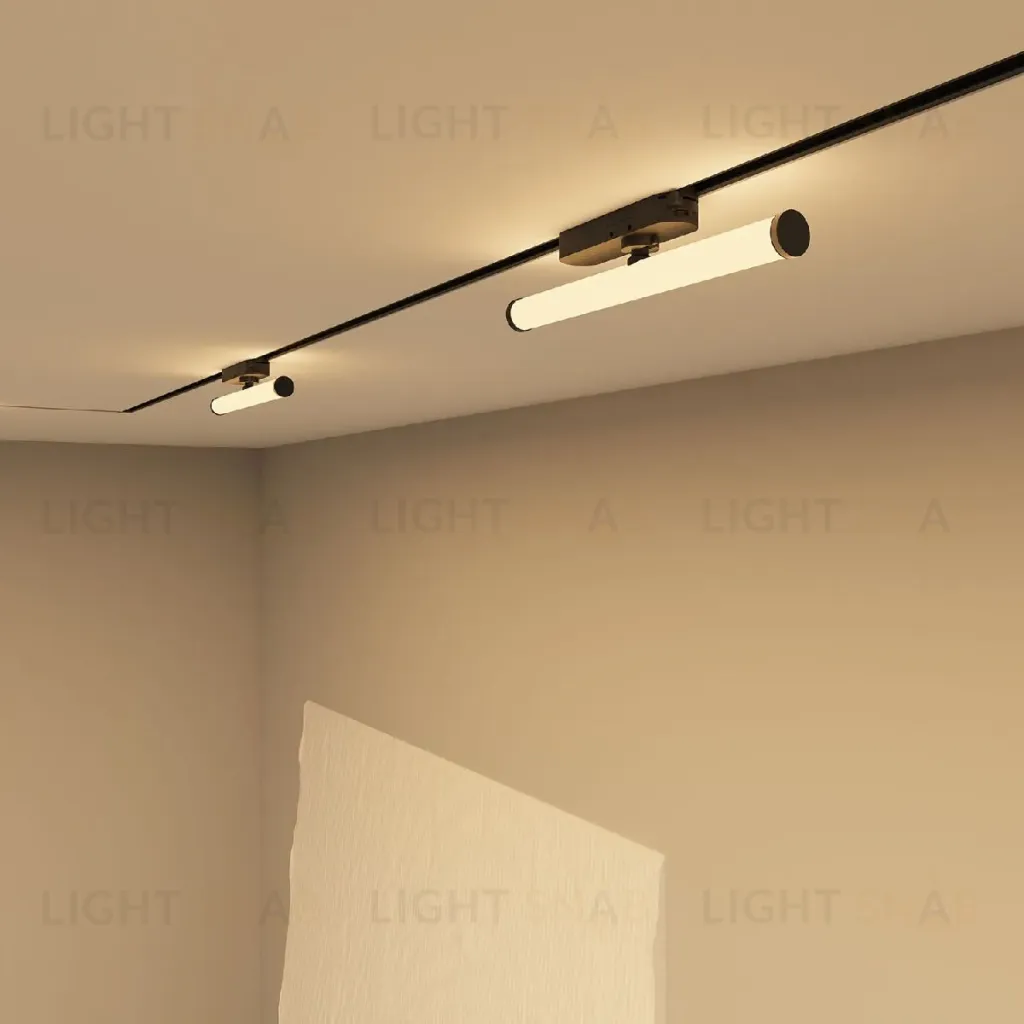 Трековый однофазный светильник Denkirs Strom DK6438-BK DK6438-BK