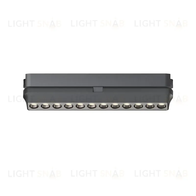Трековый магнитный однофазный светильник Denkirs Air grill DK5368-BK DK5368-BK