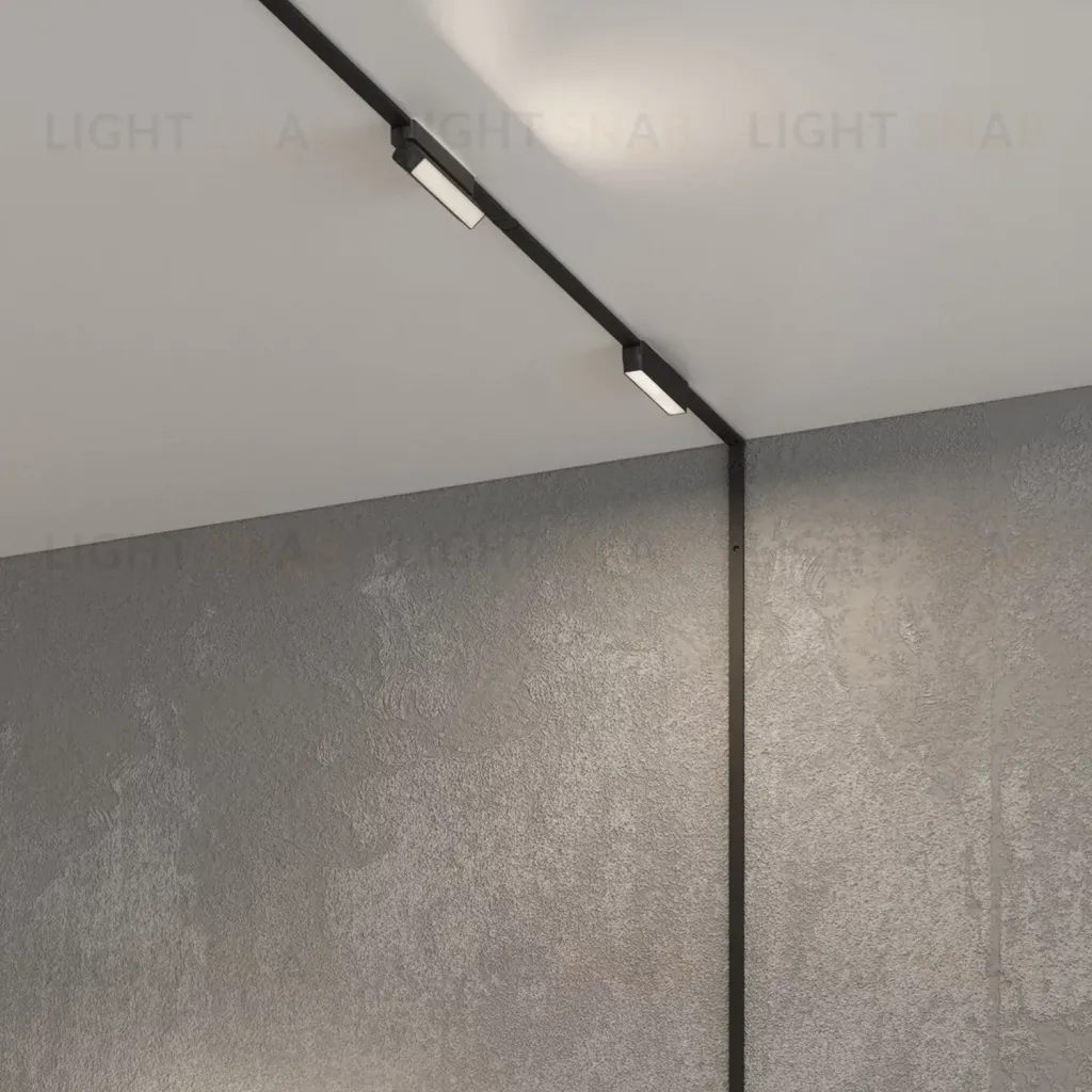 Трековый магнитный однофазный светильник Denkirs Air linear DK5303-BK DK5303-BK