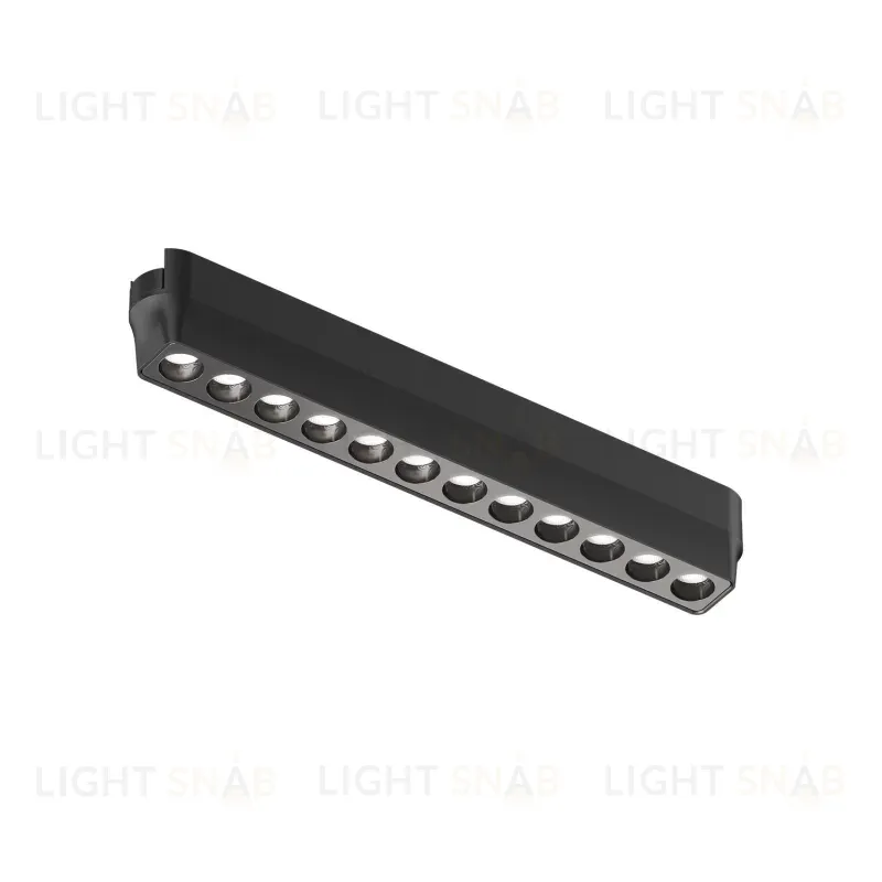Трековый магнитный однофазный светильник Denkirs Air grill DK5335-BK DK5335-BK
