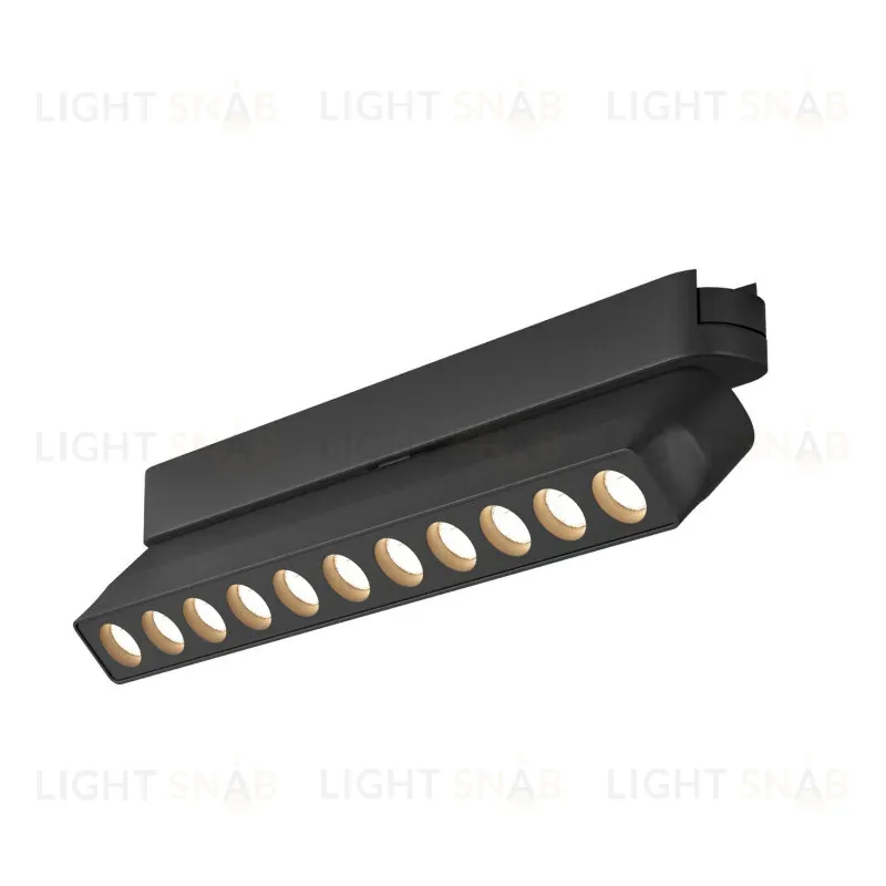 Трековый магнитный однофазный светильник Denkirs Air grill DK5338-BK DK5338-BK