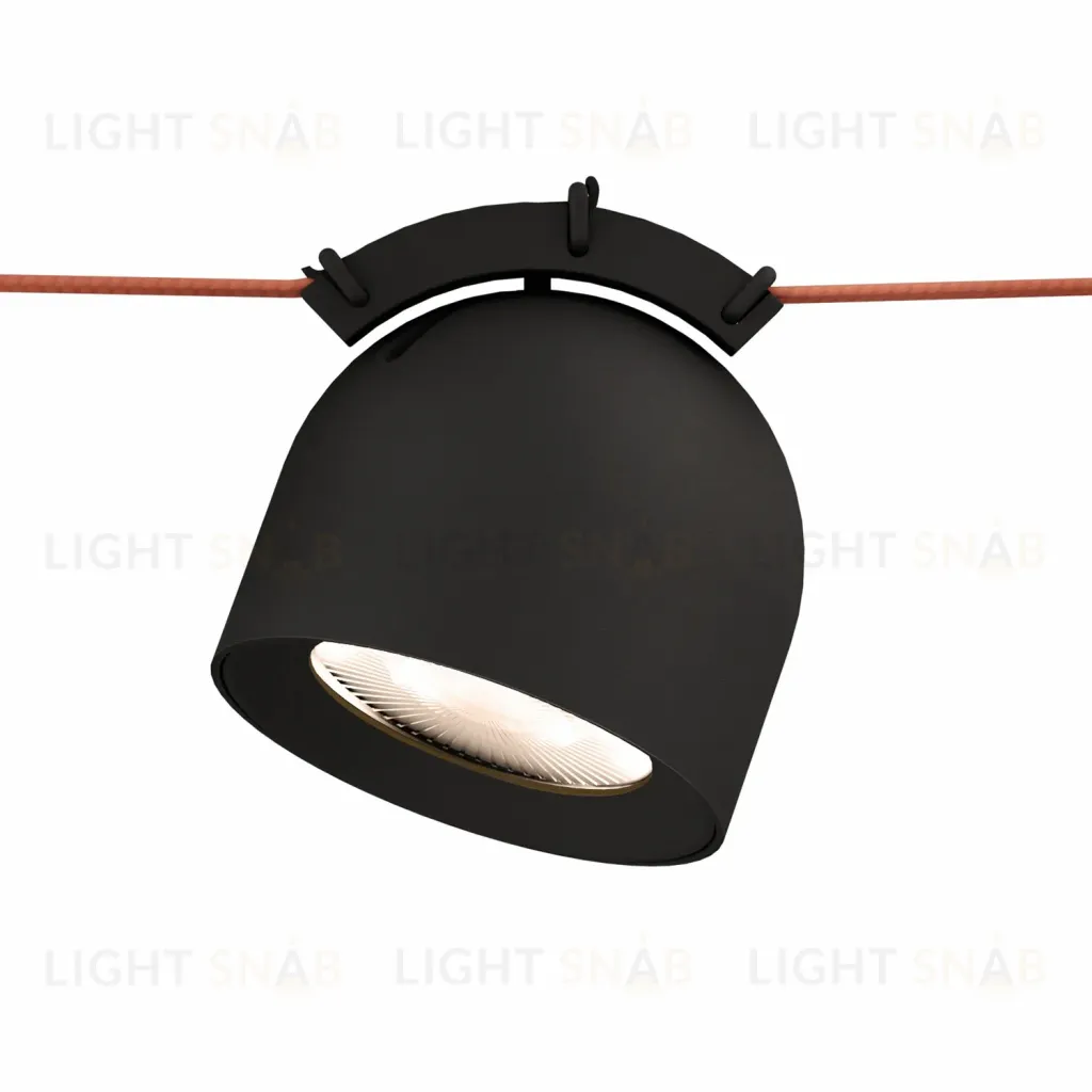 Трековый однофазный светильник Denkirs Belty spot DK5540-BK DK5540-BK