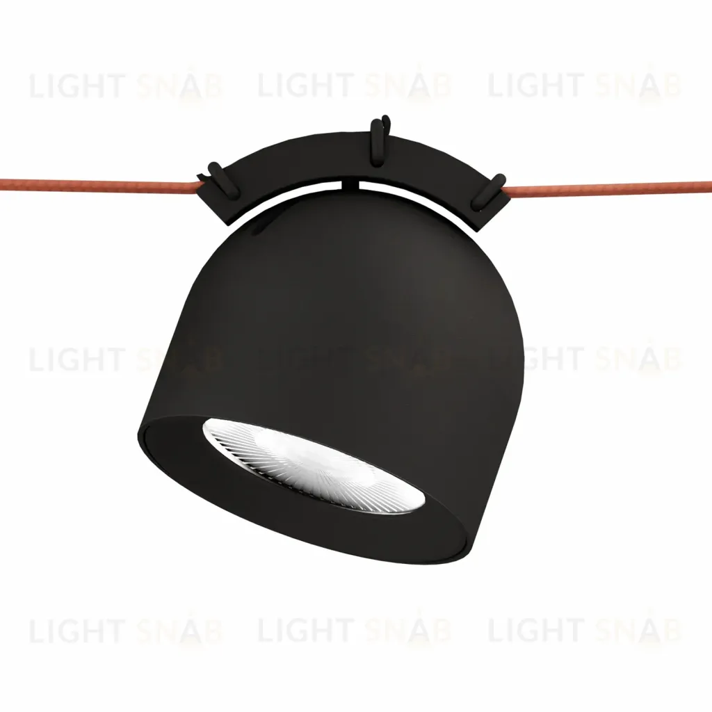 Трековый однофазный светильник Denkirs Belty spot DK5540-BK DK5540-BK