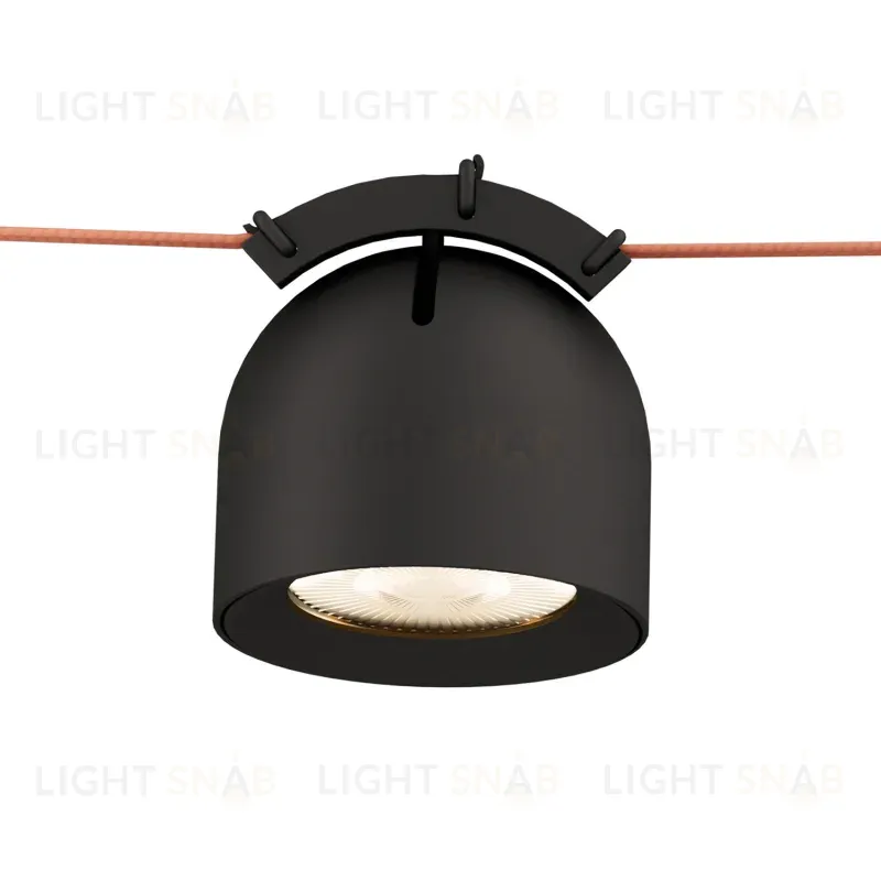 Трековый однофазный светильник Denkirs Belty spot DK5540-BK DK5540-BK