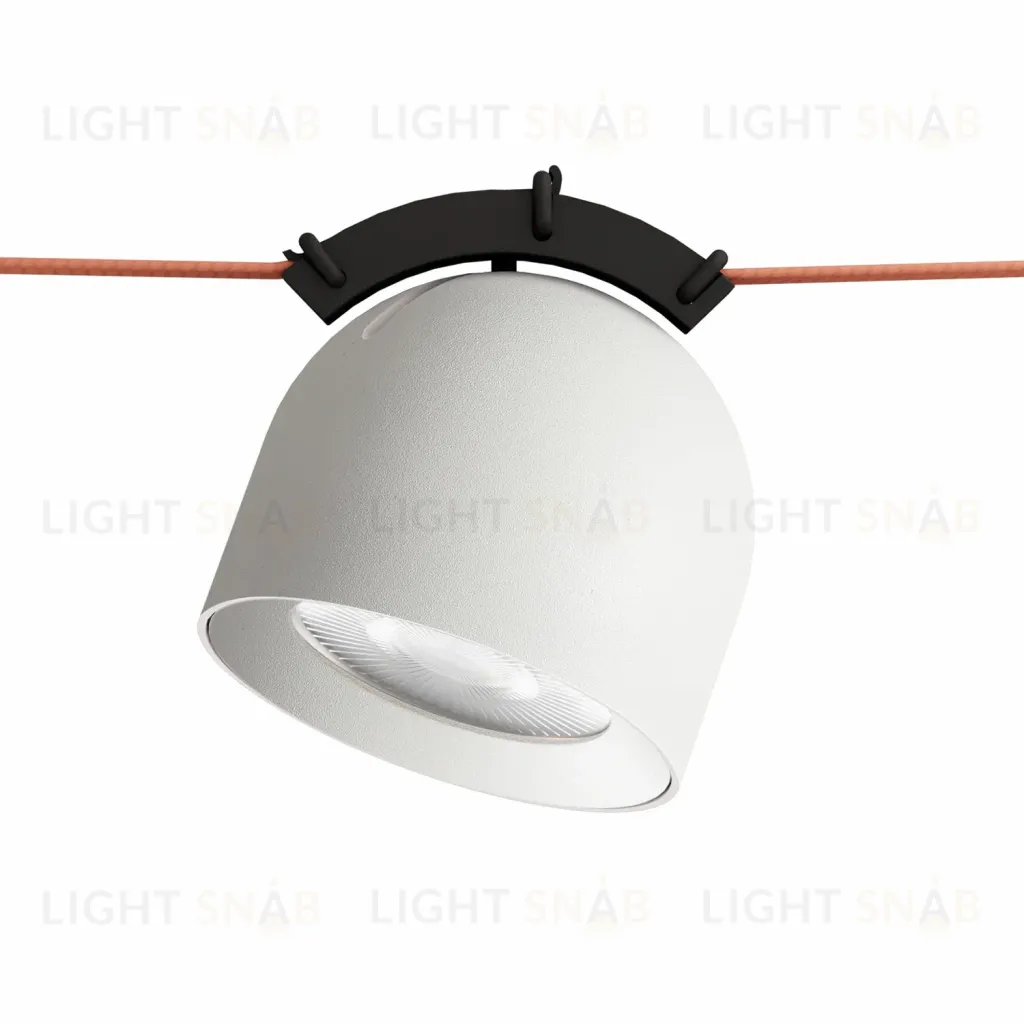 Трековый однофазный светильник Denkirs Belty spot DK5540-WH+BK DK5540-WH+BK
