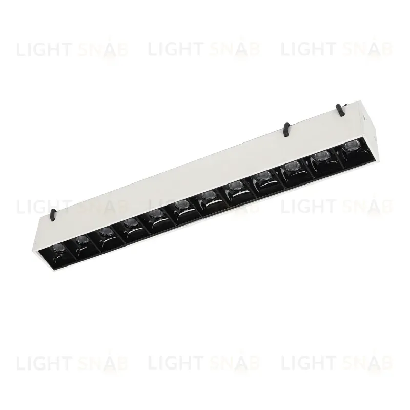 Трековый однофазный светильник Denkirs Belty grill DK5570-WB DK5570-WB