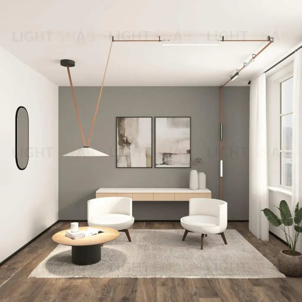 Трековый однофазный светильник Denkirs Belty linear DK5574-WH DK5574-WH