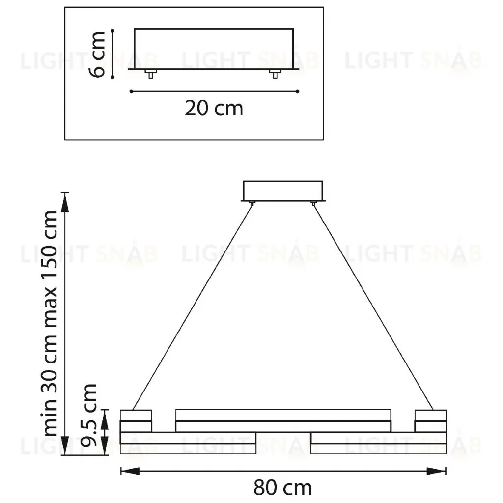 Подвесная люстра Lightstar Rotonda 736333 736333