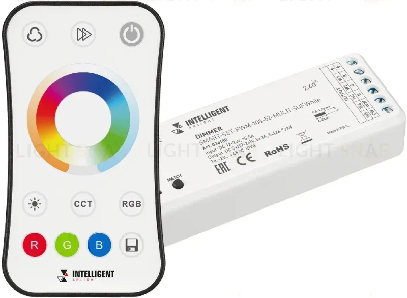 Диммер Arlight Smart-Set-PWM-105-52-Multi-Suf White 036188 036188
