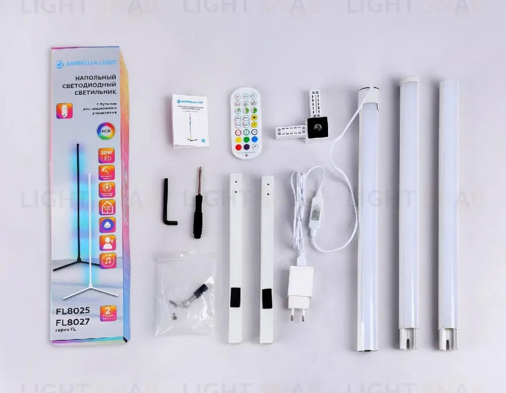 Торшер Ambrella Light Comfort LineTech FL8020 FL8020