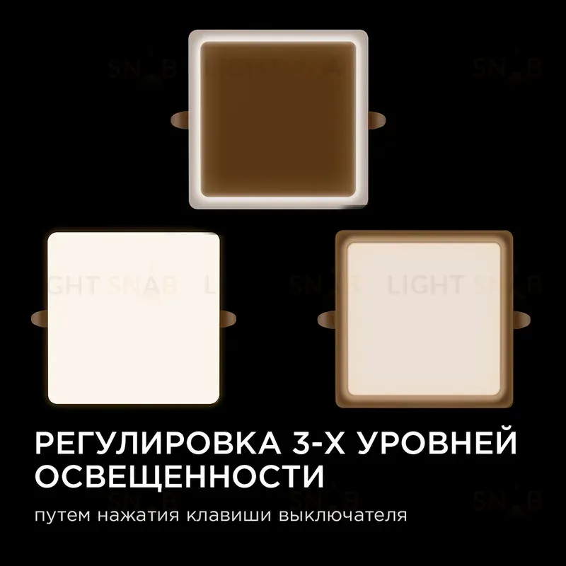 Встраиваемая светодиодная панель Apeyron FLP 06-118 06-118
