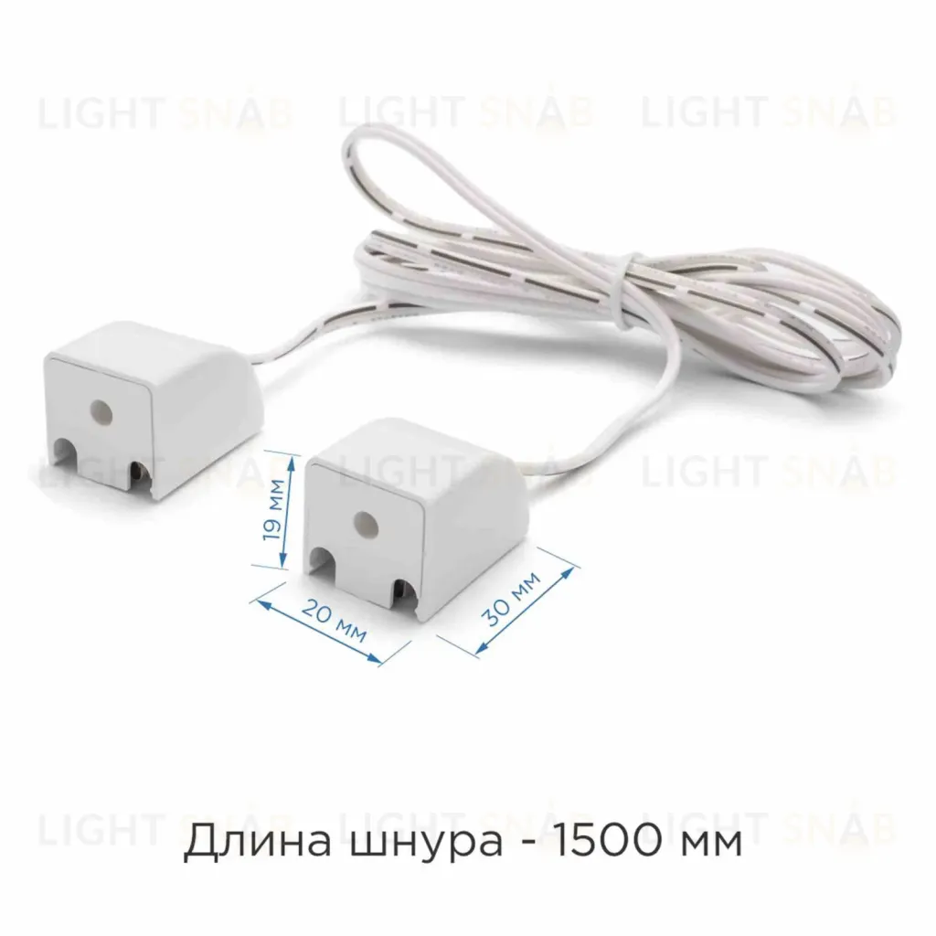 Коннектор для соединения двух модульных светильников Apeyron 09-26 09-26