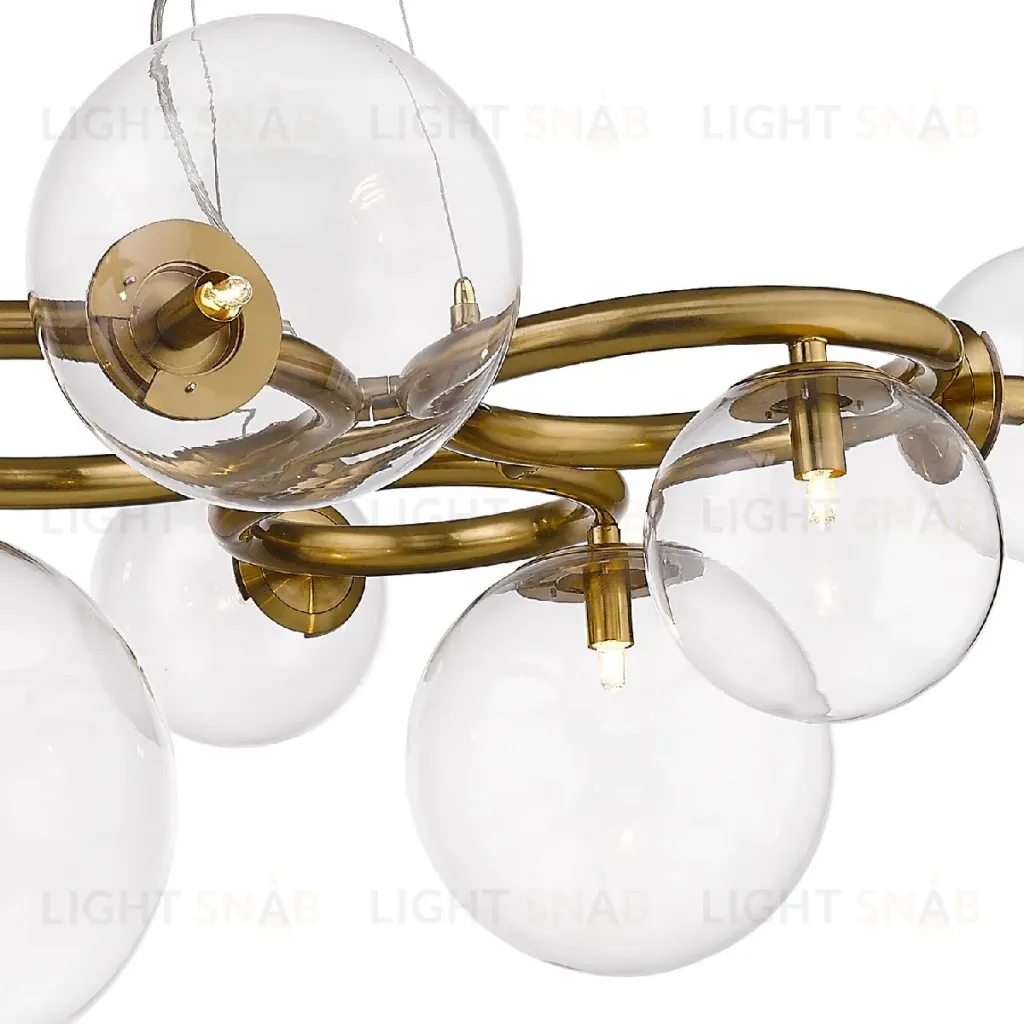 Подвесная люстра DeLight Collection Puppet P68092-9 brass P68092-9 brass