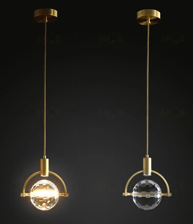 Подвесной светильник DeLight Collection 2121P/A brass/clear 2121P/A brass/clear