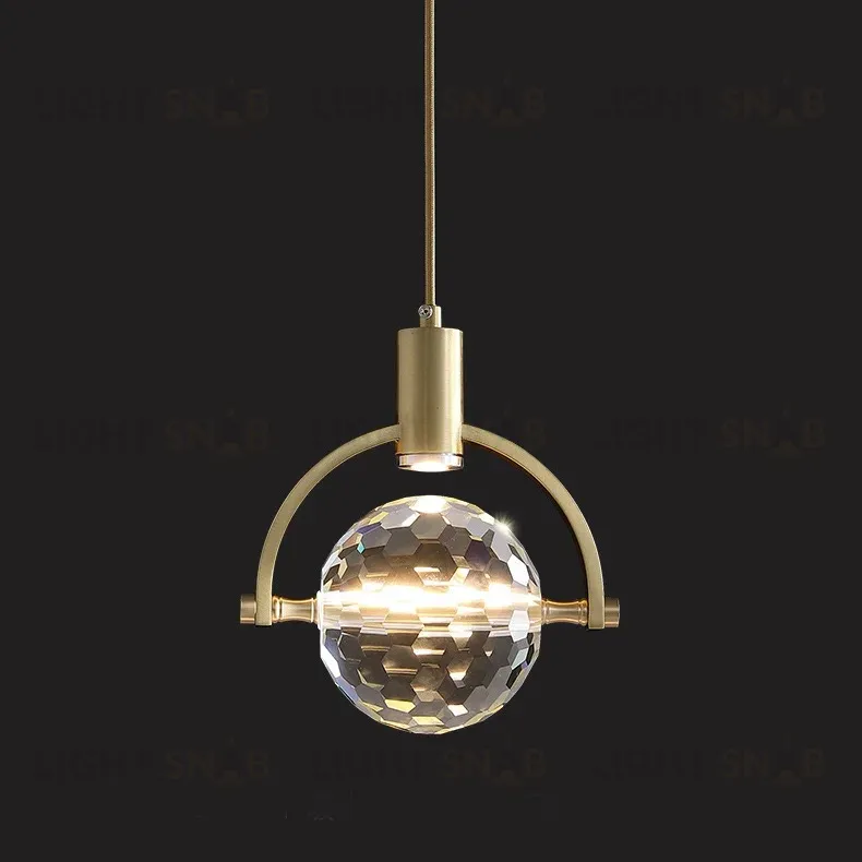 Подвесной светильник DeLight Collection 2121P/A brass/clear 2121P/A brass/clear