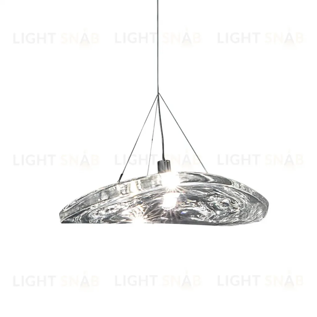 Подвесной светильник DeLight Collection Manta 2049P/D300 silver/clear 2049P/D300 silver/clear