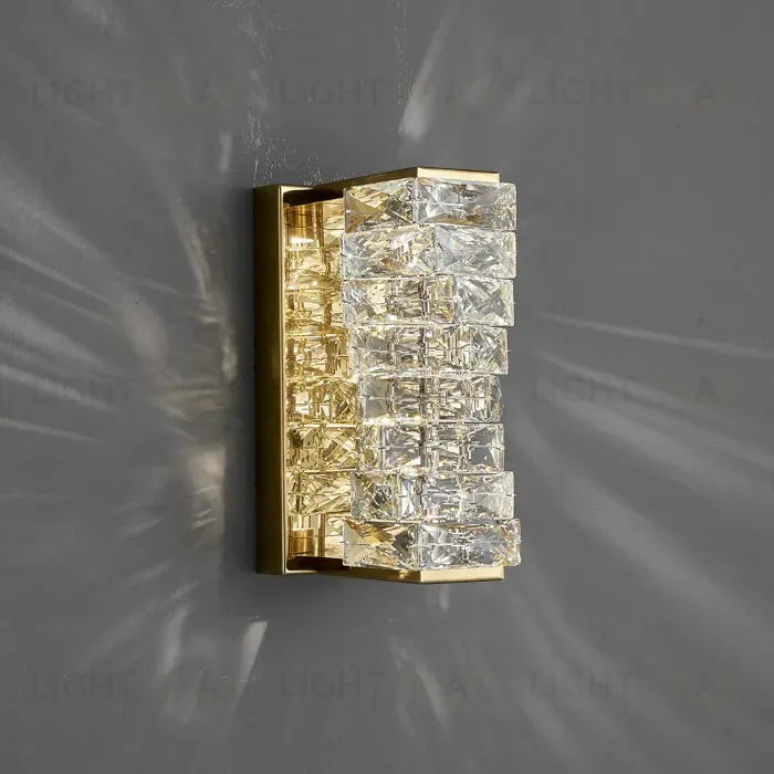 Настенный светильник DeLight Collection Glissando 6005W/S gold/clear 6005W/S gold/clear