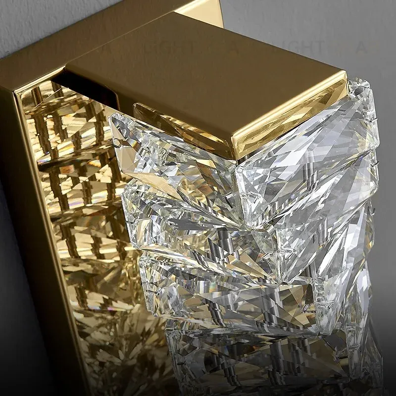 Настенный светильник DeLight Collection Glissando 6005W/S gold/clear 6005W/S gold/clear