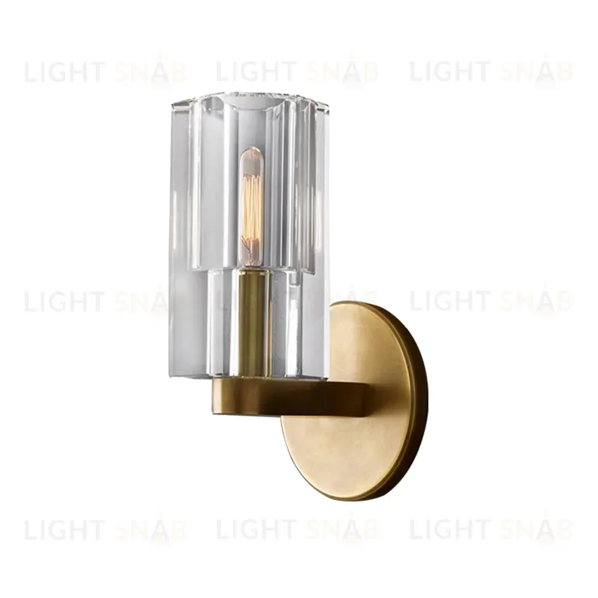 Бра DeLight Collection Wall lamp 8816W gold/clear 8816W gold/clear