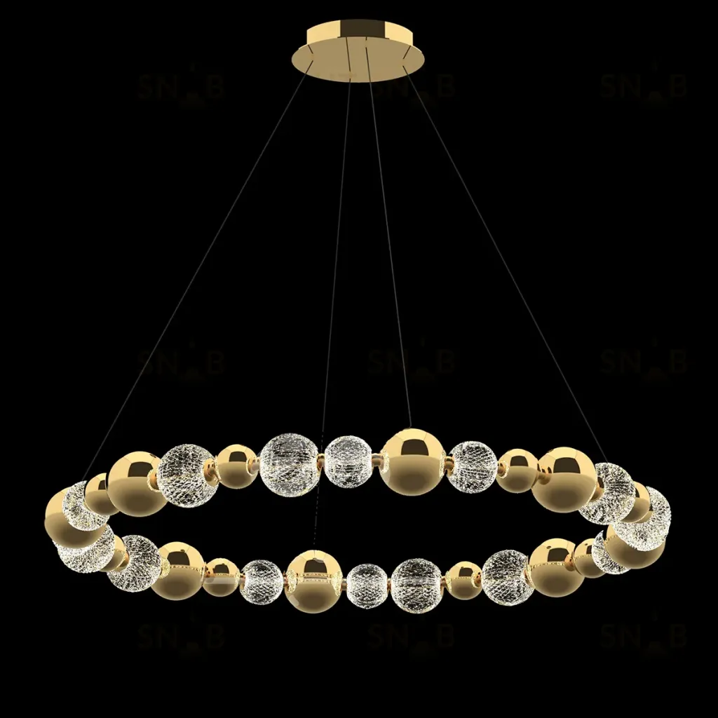 Подвесной светильник DeLight Collection Elliot Diamante MD21001002-1F gold MD21001002-1F gold