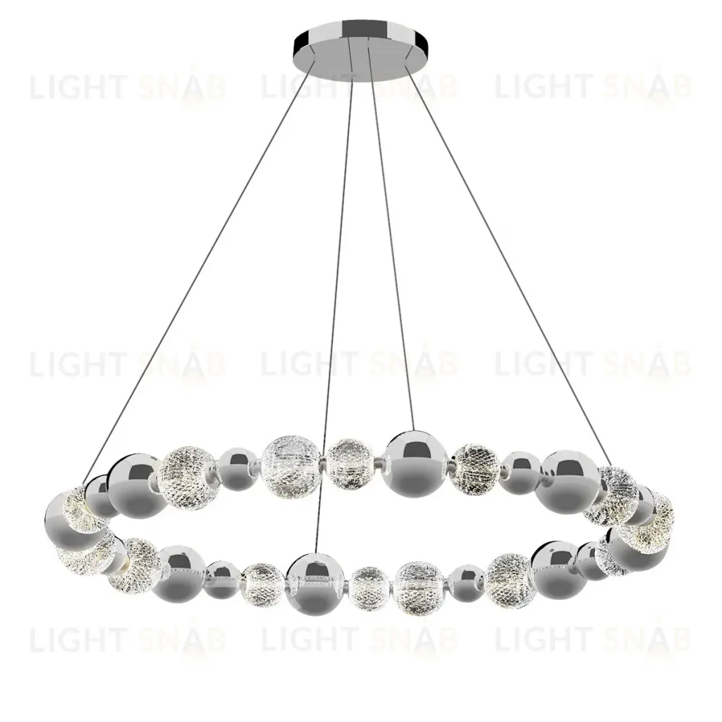 Подвесной светильник DeLight Collection Elliot Diamante MD21001002-1F chrome MD21001002-1F chrome