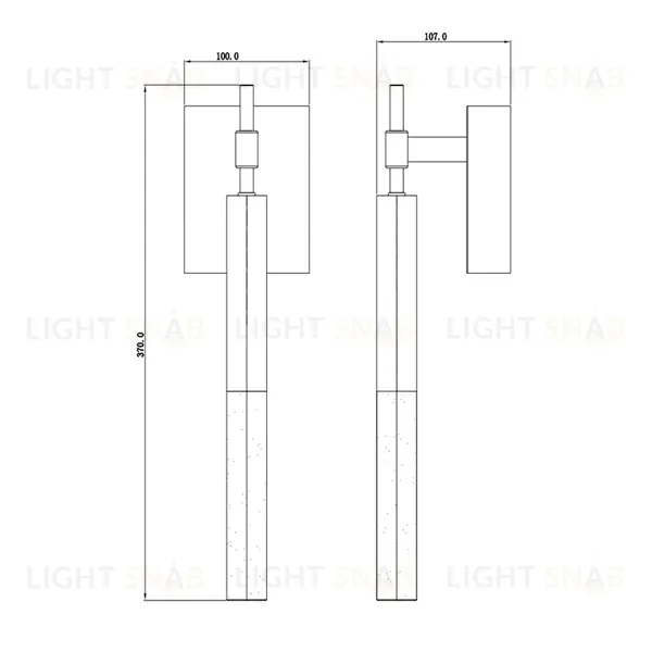 Бра DeLight Collection Vita MB7747-1A br.brass MB7747-1A br.brass