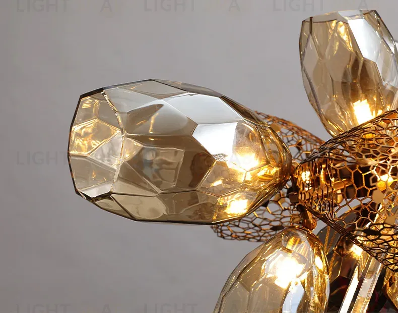 Настенный светильник DeLight Collection Britannica 8898W gold/smoky 8898W gold/smoky