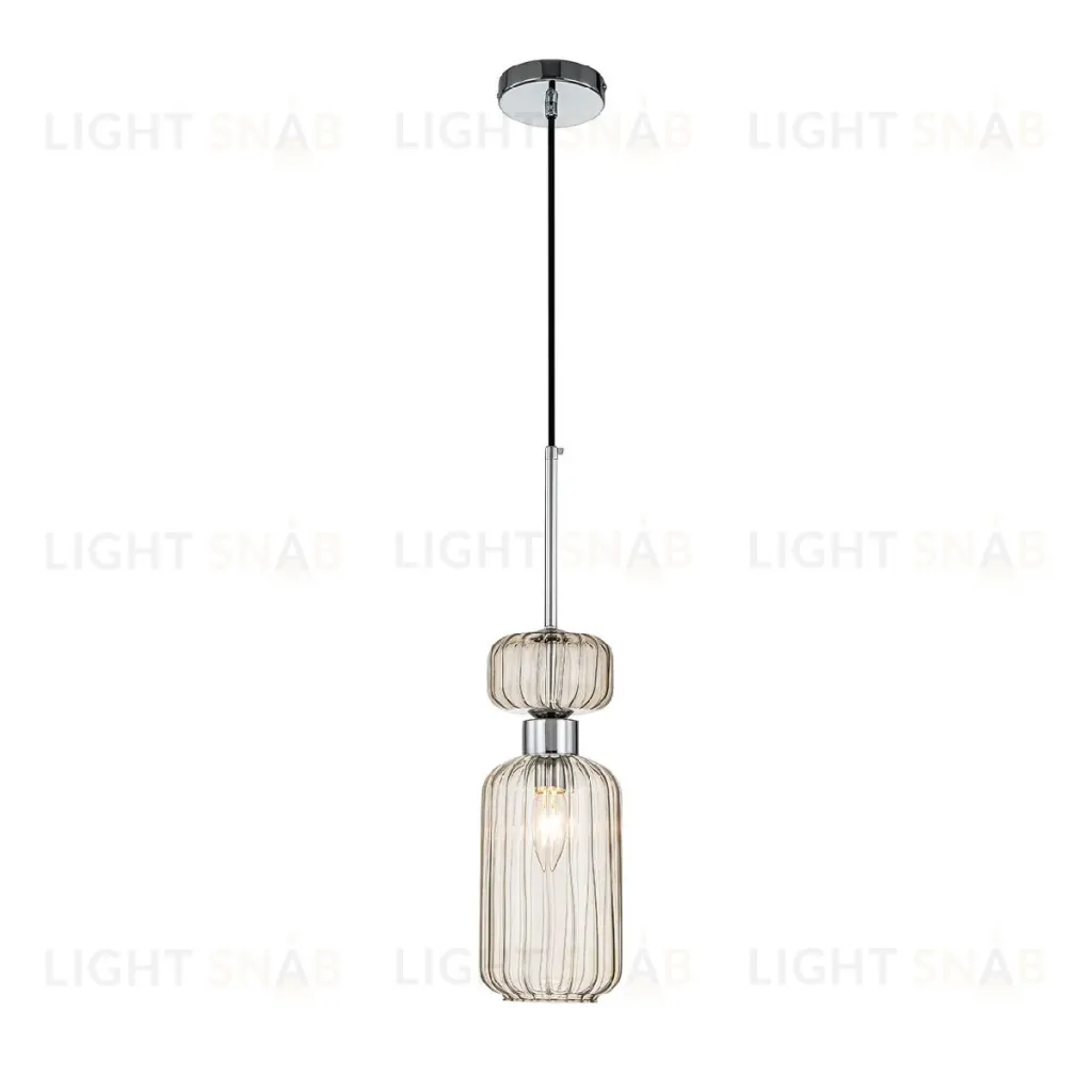 Подвесной светильник Escada Gloss 1141/1S Chrome/Beige 1141/1S Chrome/Beige