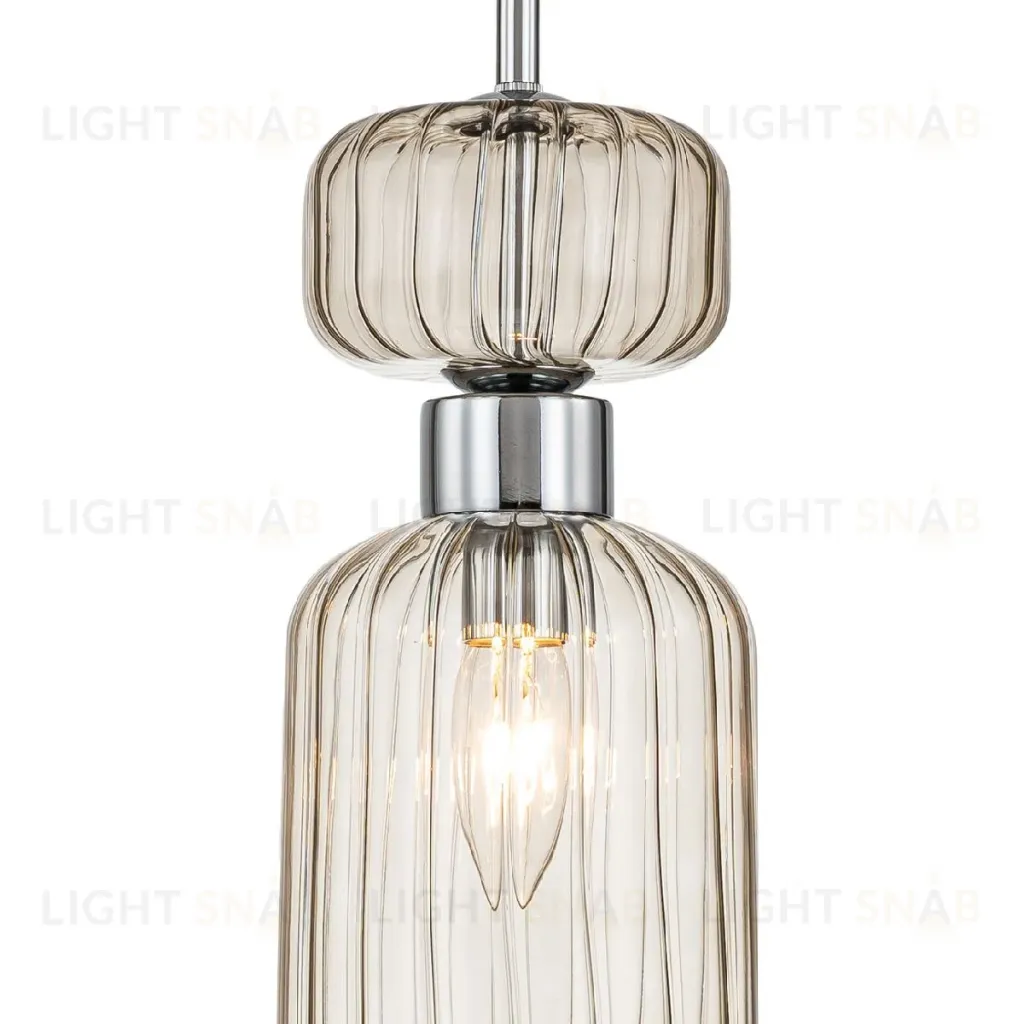 Подвесной светильник Escada Gloss 1141/1S Chrome/Beige 1141/1S Chrome/Beige