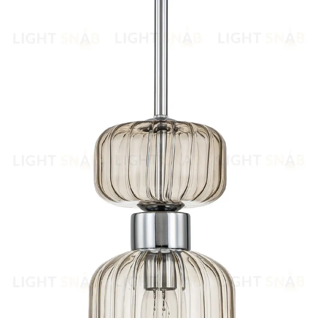 Подвесной светильник Escada Gloss 1141/1S Chrome/Beige 1141/1S Chrome/Beige