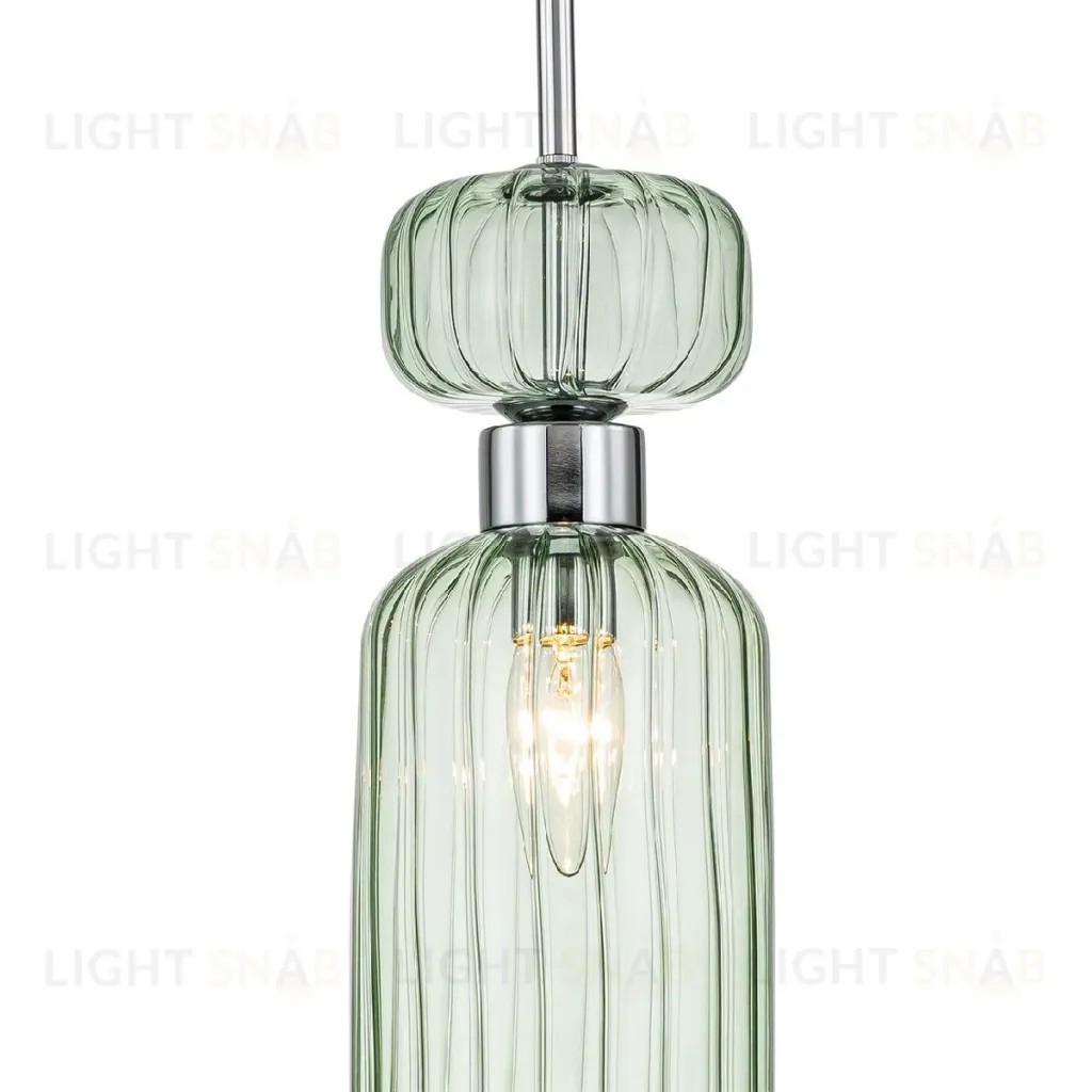 Подвесной светильник Escada Gloss 1141/1S Chrome/Green 1141/1S Chrome/Green