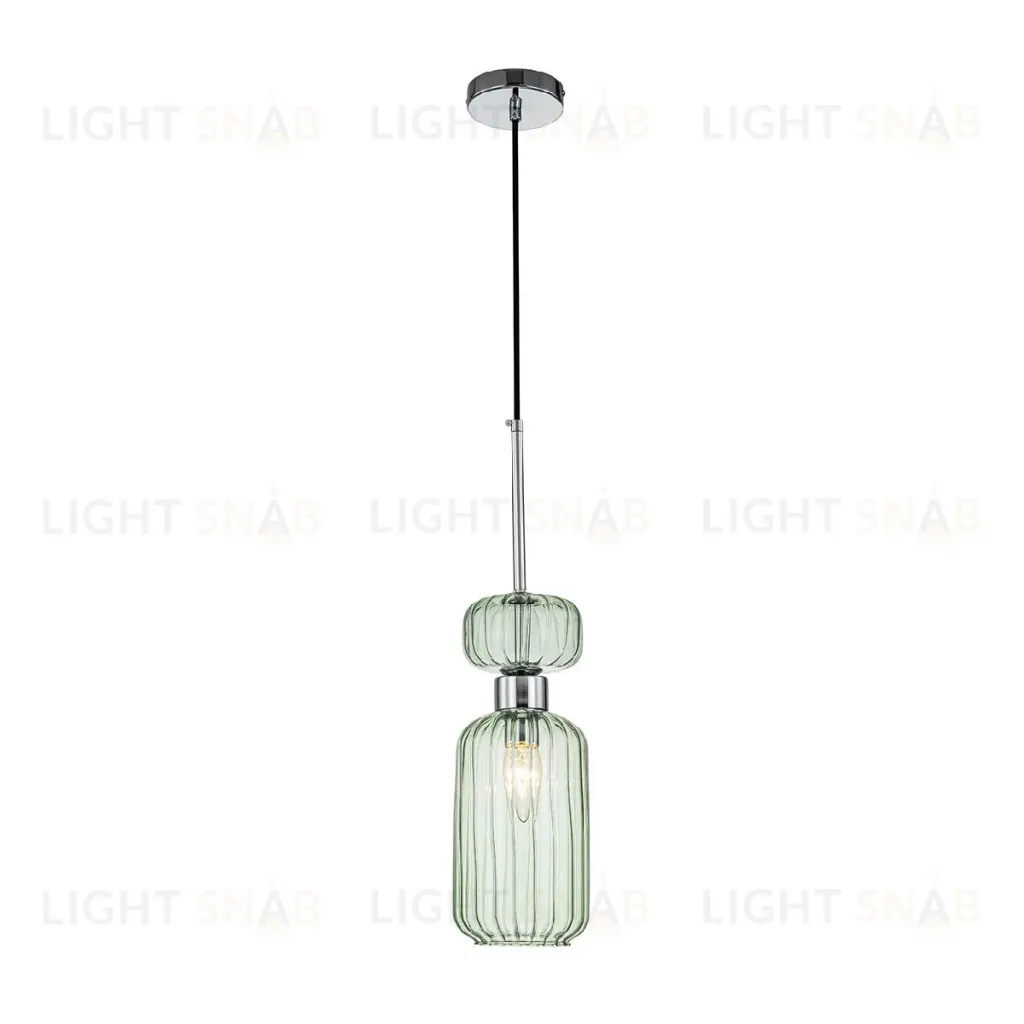 Подвесной светильник Escada Gloss 1141/1S Chrome/Green 1141/1S Chrome/Green