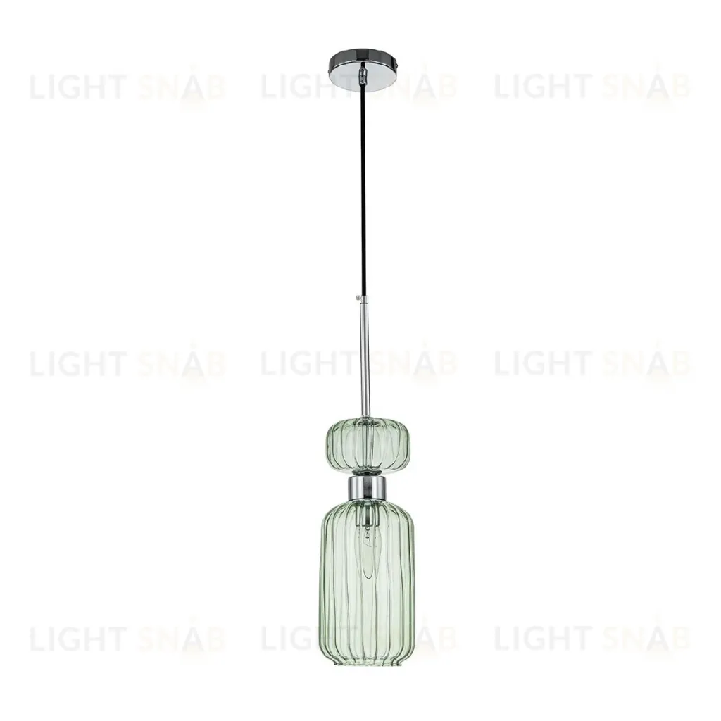 Подвесной светильник Escada Gloss 1141/1S Chrome/Green 1141/1S Chrome/Green
