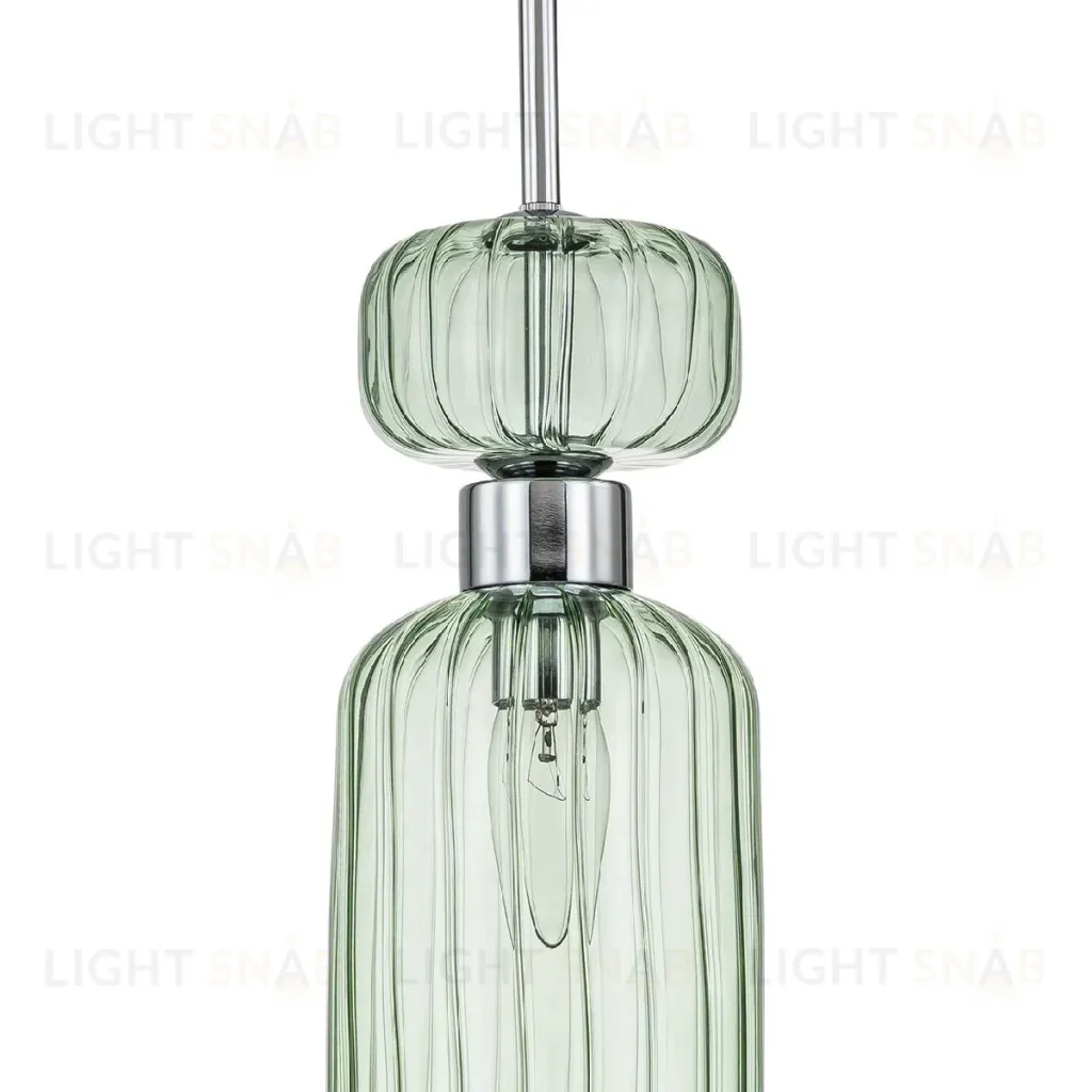 Подвесной светильник Escada Gloss 1141/1S Chrome/Green 1141/1S Chrome/Green
