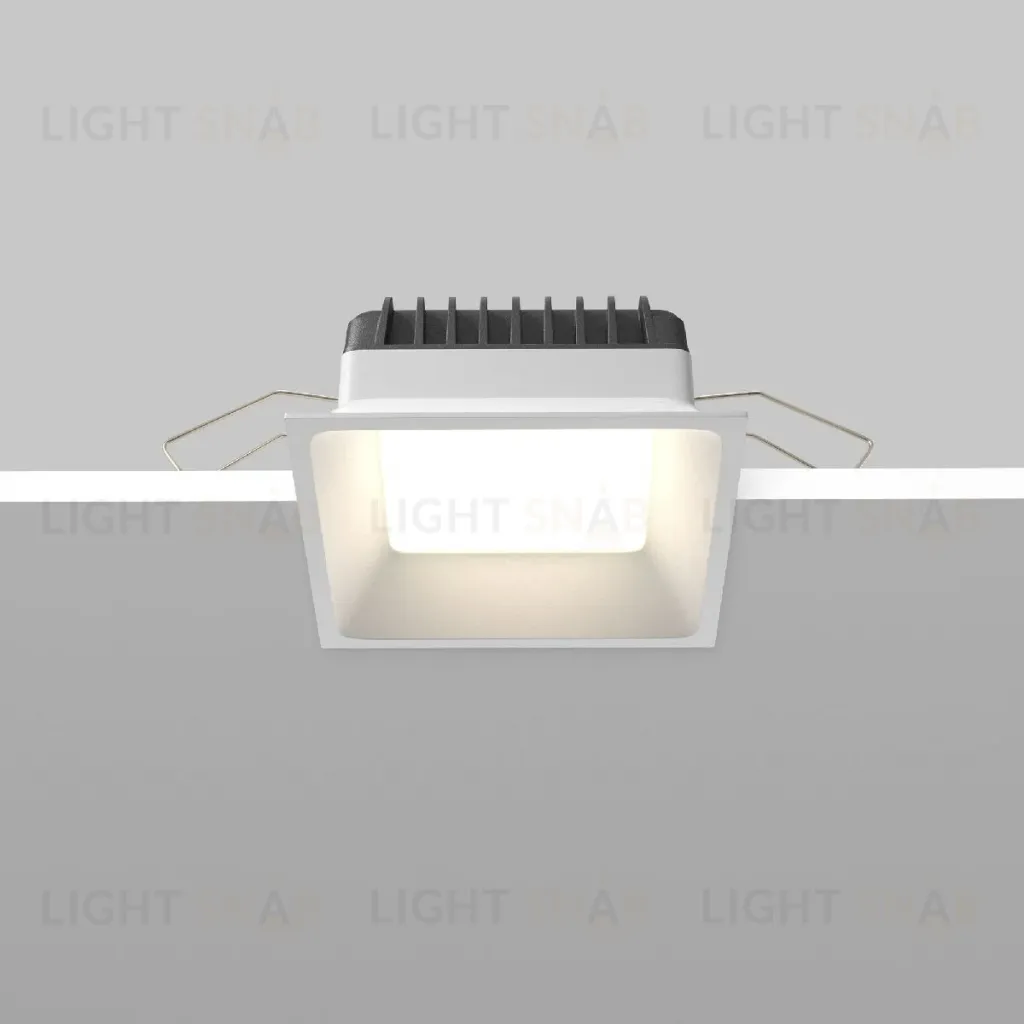 Встраиваемый светодиодный светильник Maytoni Technical Downlight Okno DL056-12W3-4-6K-W DL056-12W3-4-6K-W