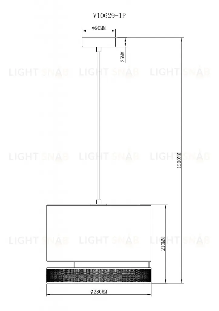 Подвесной светильник Moderli Gela V10629-1P V10629-1P