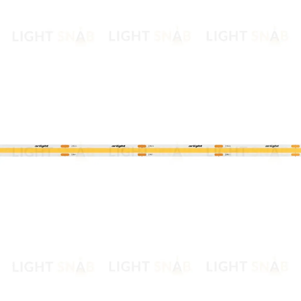 Светодиодная лента Arlight COB-X480-6mm 24V Warm3500 (6 W/m, IP20, CSP, 5m) 044576 044576