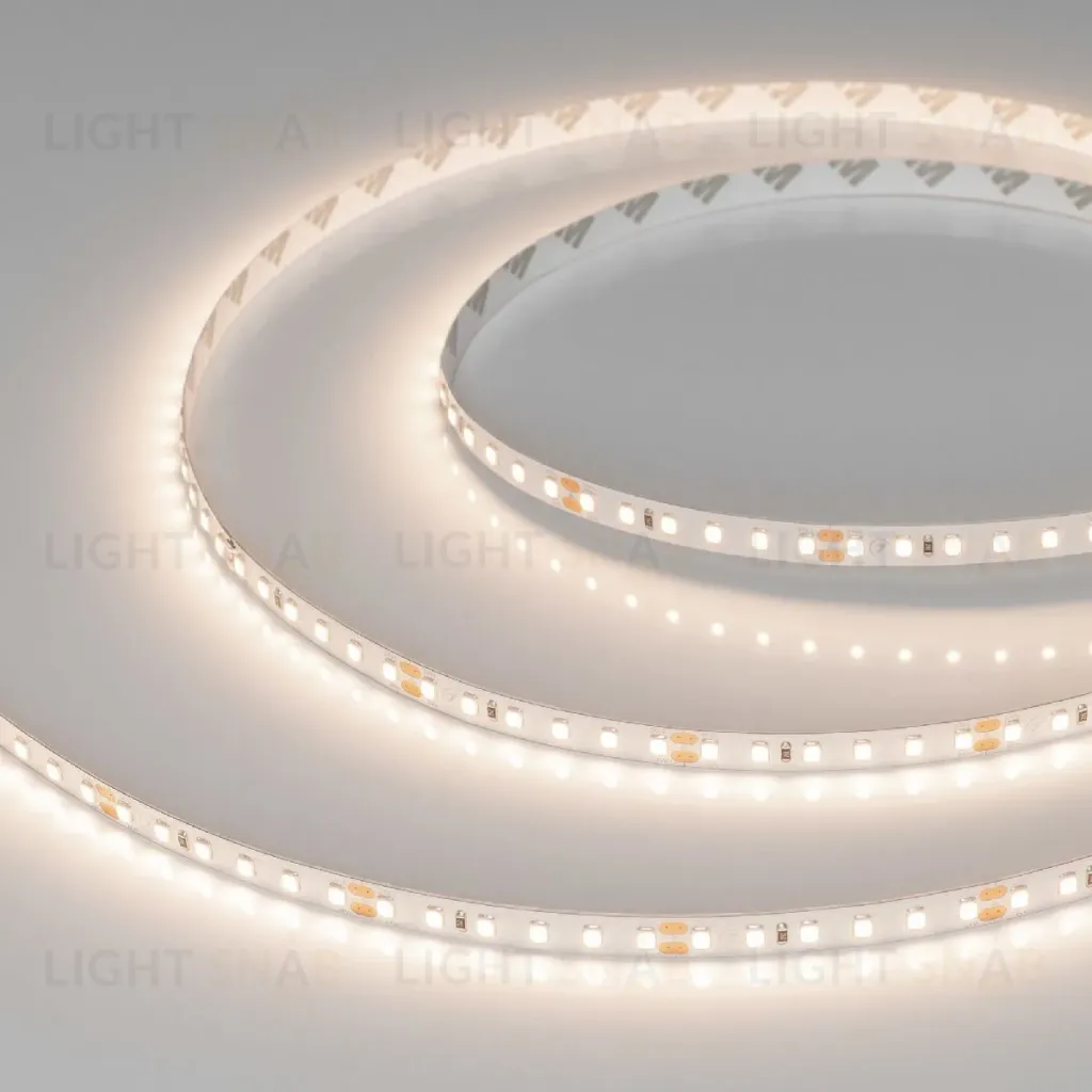 Светодиодная лента Arlight UL-A120-8mm 24V Warm3500 (9.6 W/m, IP20, 5m) 042296 042296