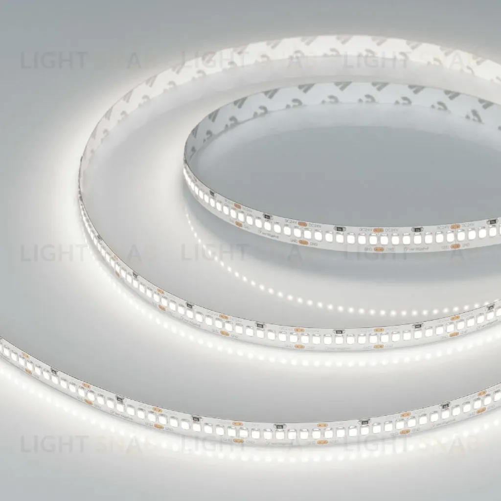 Светодиодная лента Arlight UL-A252-10mm 24V Day5000 (11 W/m, IP20, 5m) 042316 042316