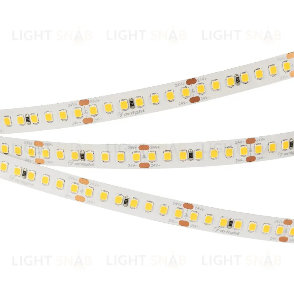 Светодиодная лента Arlight UL-A168-10mm 24V Warm3500 (17 W/m, IP20, 5m) 042325 042325