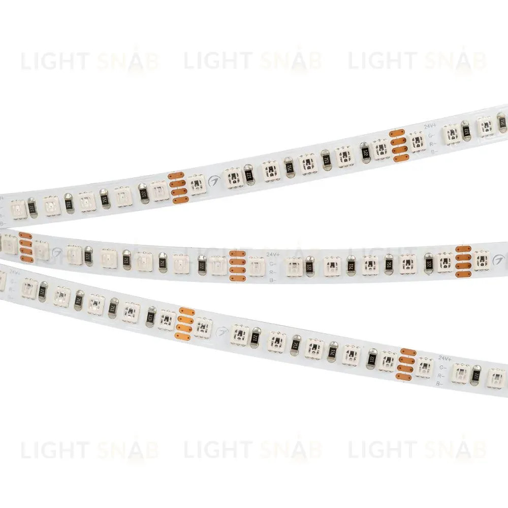 Светодиодная лента герметичная Arlight RTW-PS-A120-10mm 24V RGB (12 W/m, IP67, 2835, 5m) 042907 042907