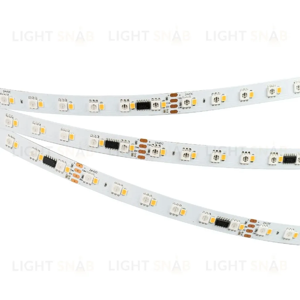 Светодиодная лента герметичная Arlight SPI-P-BA120-14mm 24V RGBW-Warm-PX6-BPT (16 W/m, IP66, 5060/2835, 5m) 043088 043088