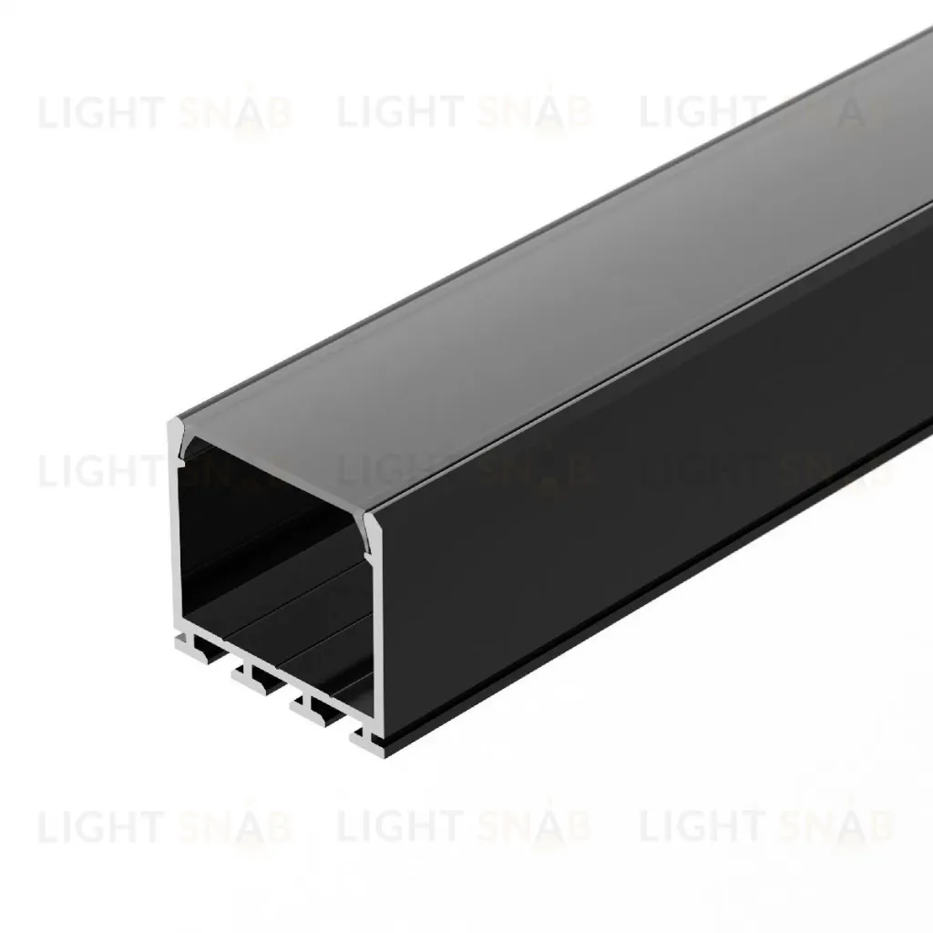 Алюминиевый профиль Arlight PLS-LOCK-H25-3000 ANOD Black 044847 044847