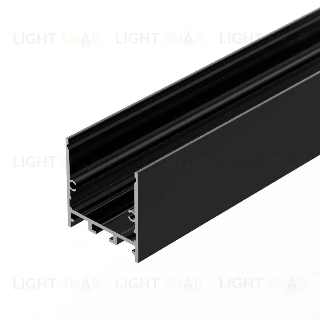 Алюминиевый профиль Arlight SL-LINE-3638-LW-3000 ANOD BLACK 043974 043974