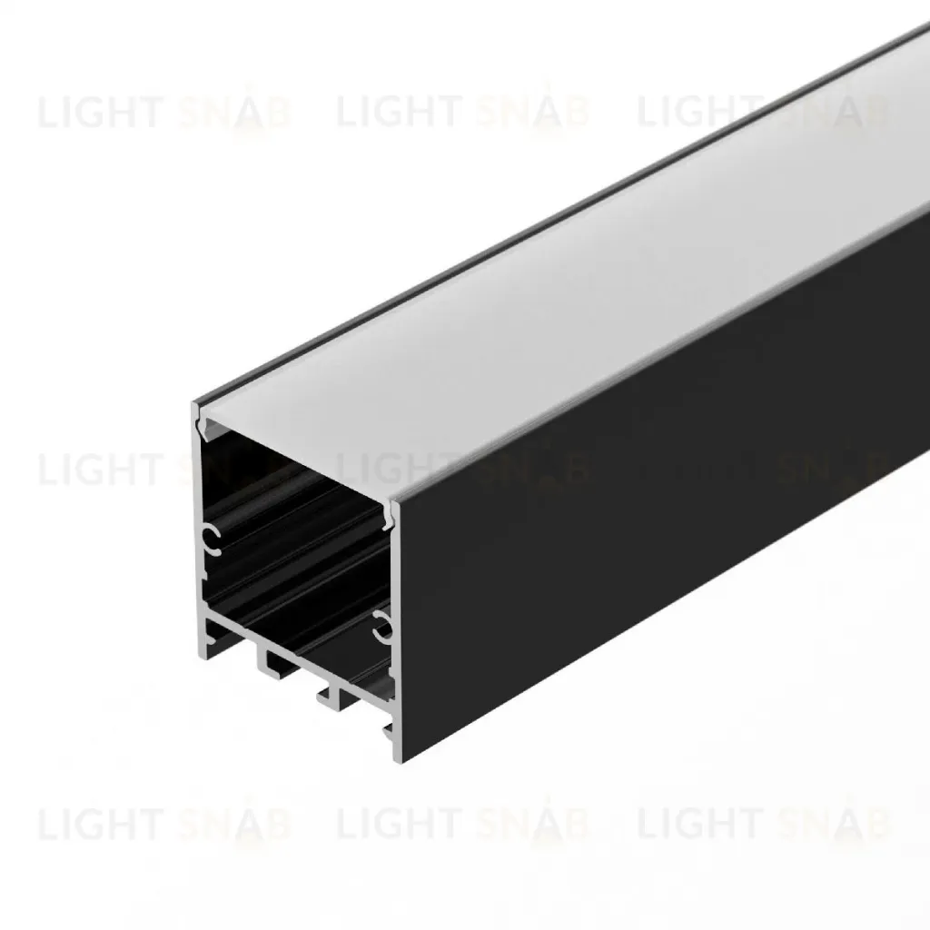 Алюминиевый профиль Arlight SL-LINE-3638-LW-3000 ANOD BLACK 043974 043974